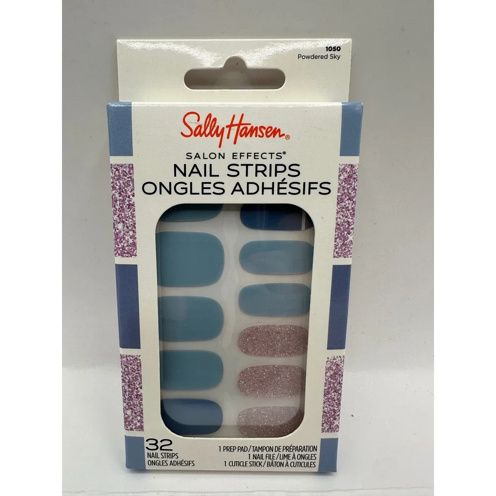 Sally Hansen Salon Effects Nail Polish Strips Ongles Adhésifs - Variety of 5 set